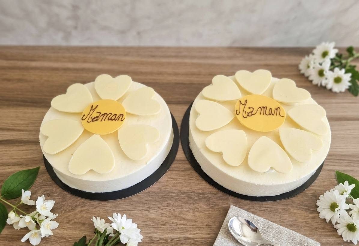 Duo d'entremets personnalisés — PLP Pâtisserie