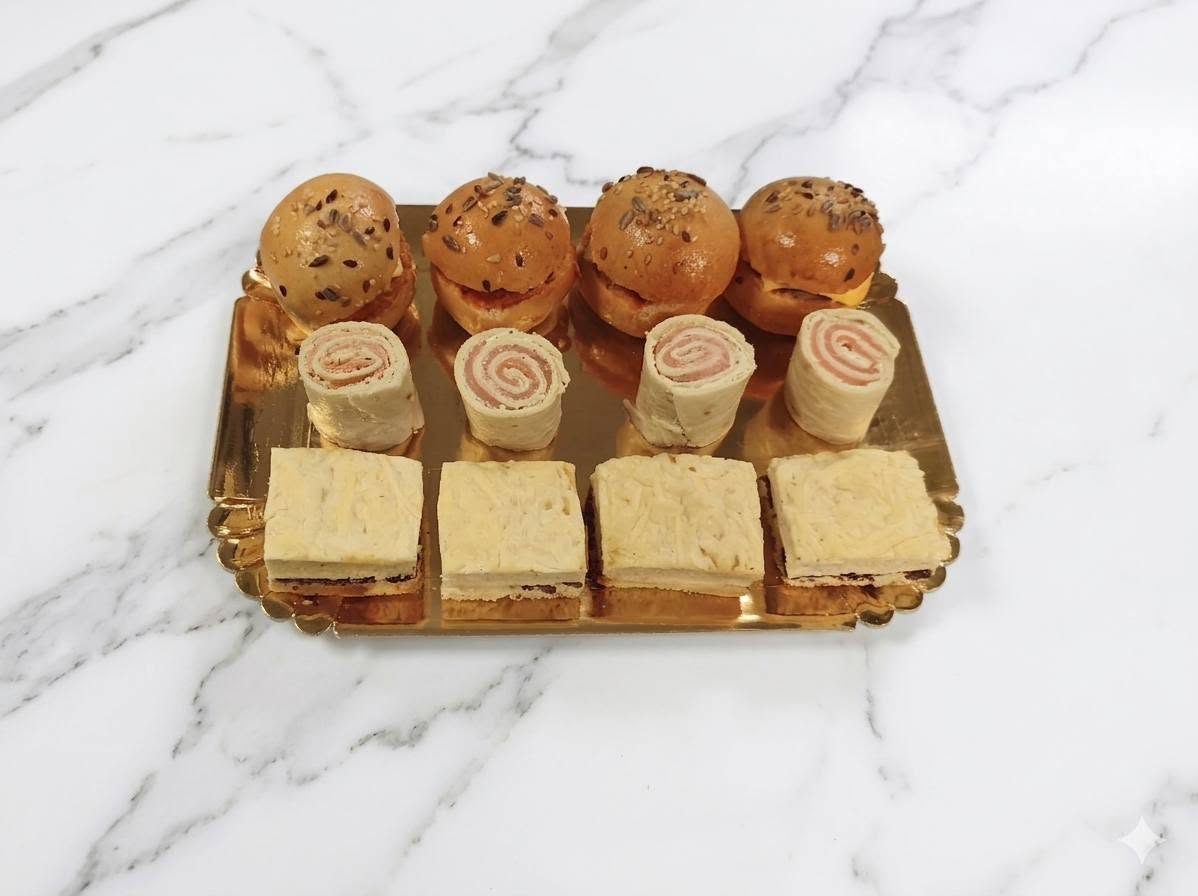 Plateau apéritif événementiel — PLP Pâtisserie